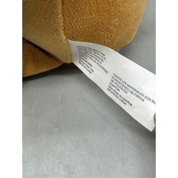 Gemmy Holiday Reindeer Plush Toy With Santa Hat & Mustache Scarf Used READ - Picture 5 of 7